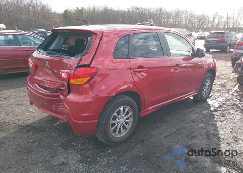 2011 Mitsubishi Outlander Sport Es from USA, damaged, VIN JA4AP3AU3BZ014471